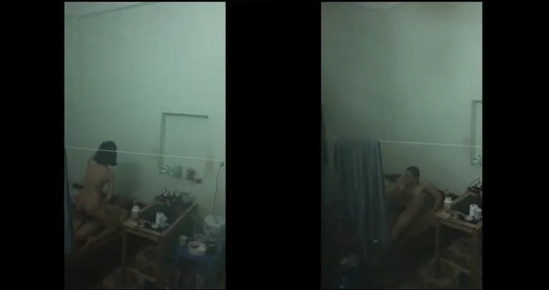 Quay lén em hàng xóm và em ghệ làm tình