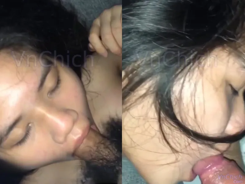 Em học sinh 2k5 ngại ngùng mút của quý trước máy quay